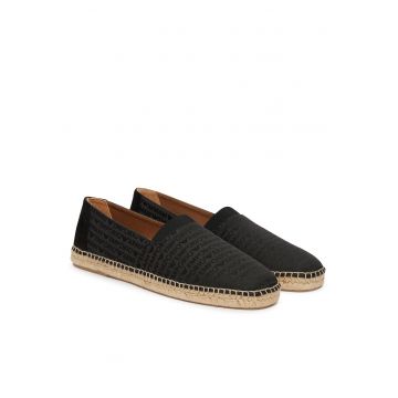 Mocasini barbati -  tesatura - negru -