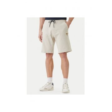 Pantaloni scurti sport barbati -  bumbac - bej