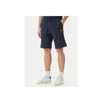Pantaloni scurti sport barbati -  bumbac - bleumarin