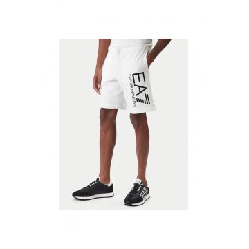 Pantaloni sport barbati -  bumbac - alb