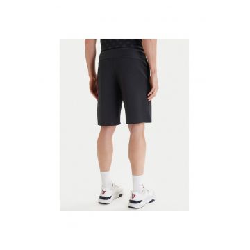 Pantaloni sport barbati -  negru - 53% poliamida - 20% viscoza - 20% bumbac - 7% elastan