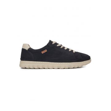 Pantofi barbati -  piele naturala - negru - elegant - confortabil - Negru