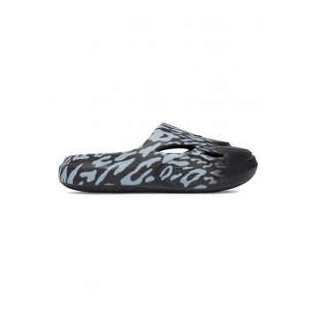 Papuci barbati -  sintetic - negru