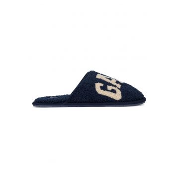 Papuci barbati -  slip-on - bleumarin - textil