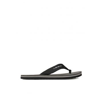 Slapi barbati -  negru - material textil