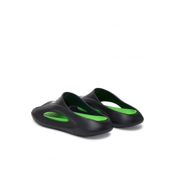 Slapi barbati -  plastic - negru