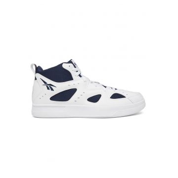 Tenisi barbati -  alb/bleumarin - material sintetic -