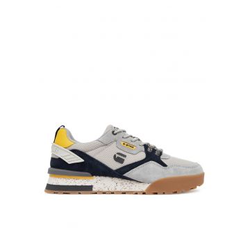 Tenisi barbati - G-Star Raw - piele/textil - gri - confortabili -