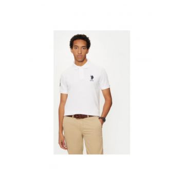 Tricou barbati -  304797453 - Bumbac - Alb - Alb