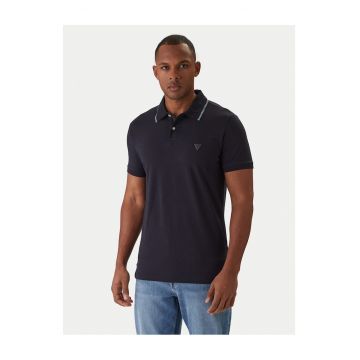 Tricou barbati -  bleumarin clasic - bumbac