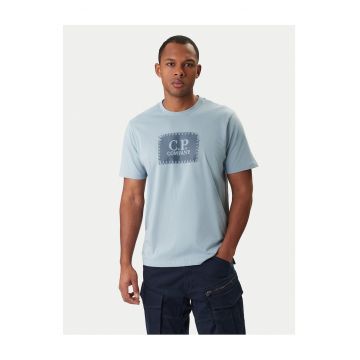 Tricou barbati -  bumbac - albastru -