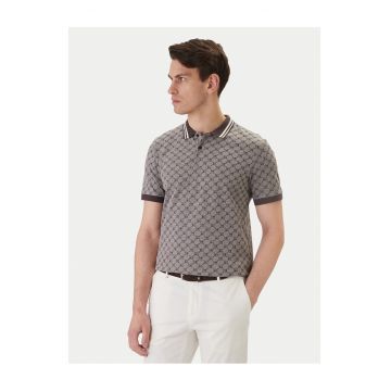 Tricou barbati -  bumbac - maro