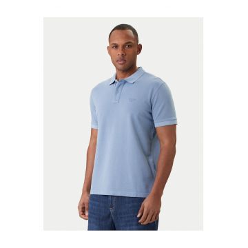 Tricou barbati -  bumbac organic - albastru - 95% bumbac organic -