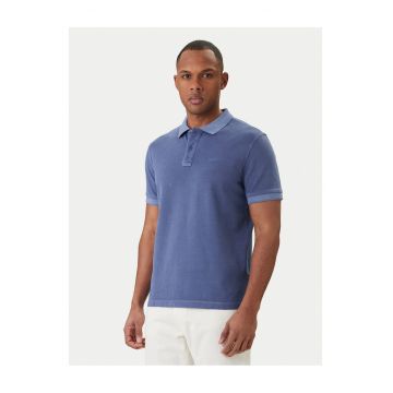 Tricou barbati -  bumbac organic - albastru - Albastru