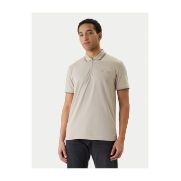Tricou barbati -  gri - bumbac/poliester/elastan