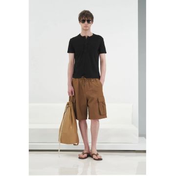 Tricou Barbati -  Slim Fit - Negru - 100% bumbac
