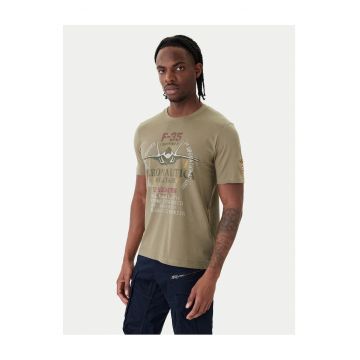 Tricou Barbati - Verde - Bumbac - Verde