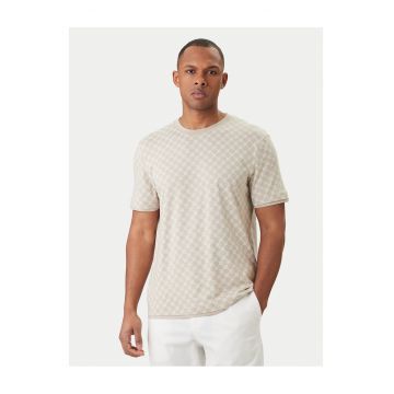 Tricou  bej pentru barbati - Bej