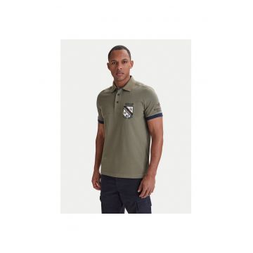 Tricou sport barbati -  bumbac - verde - 95% bumbac - 5% elastan -