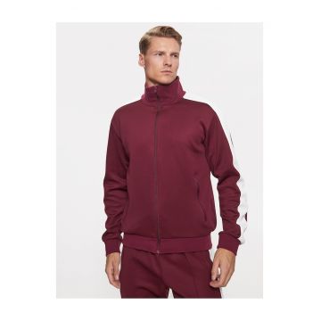 Bluza de trening barbati  visiniu -