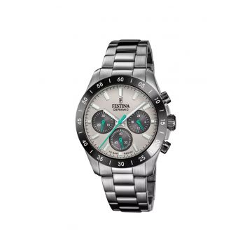 Ceas barbati  F20703/1 Quartz Argintiu