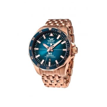 Ceas barbati -  Inox - Rose Gold