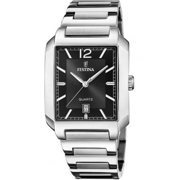 Ceas barbati -  mecanism Miyota GR12 - Inox - 5 ATM - argintiu