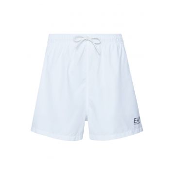 Costum de baie barbati -  alb - poliester - 100% poliester - Alb