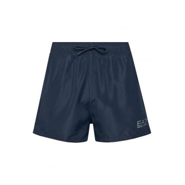 Costum de baie barbati -  poliester - set - Bleumarin