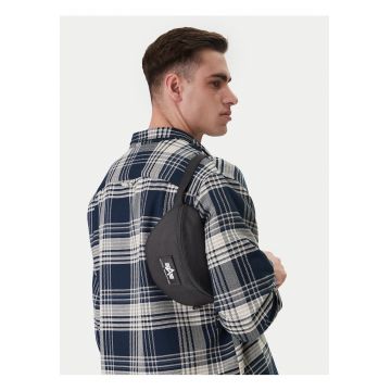 Geanta barbati -  material textil - negru - One Size INTL