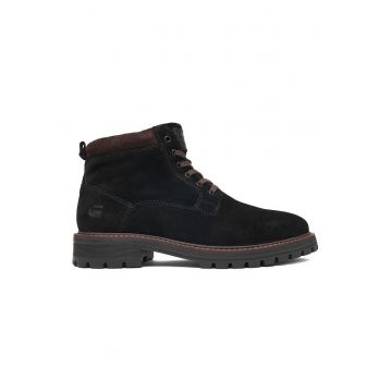 Ghete barbati -  piele naturala - maro -