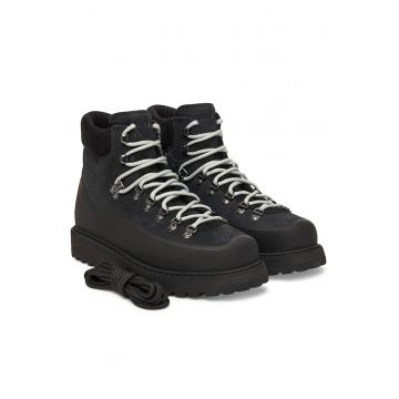 Ghete barbati -  piele naturala - negru -