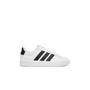i barbati - Adidas - piele ecologica - alb -