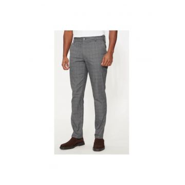 Pantaloni Barbati -  304695056 - Bumbac - Poliester - Gri - Gri