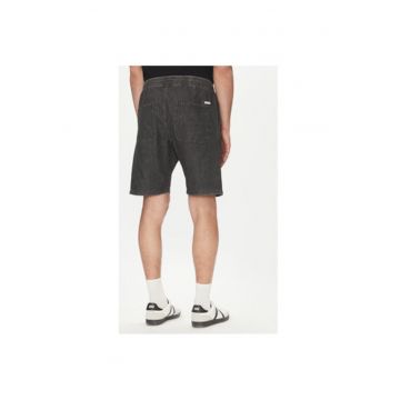 Pantaloni scurti din denim barbati Jack Jones - 12270251 - Bumbac - Negru - Negru