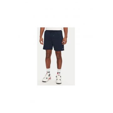 Pantaloni scurti sport barbati -  bumbac - bleumarin -