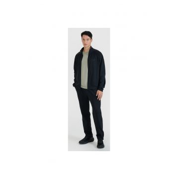 Pantaloni sport barbati -  negru - uscare rapida - sintetic - 56874 - Negru