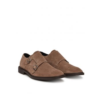 Pantofi barbati -  din piele naturala - model 291 - culoare maro