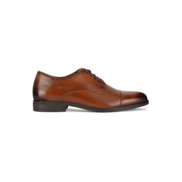 Pantofi barbati -  din piele naturala - stil elegant - maro