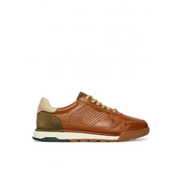 Pantofi barbati -  material piele naturala - maro