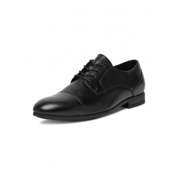 Pantofi barbati -  material textil - negru -