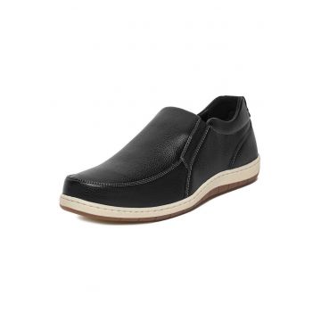 Pantofi barbati -  material textil - negru
