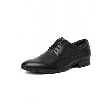 Pantofi barbati -  negru - material textil -