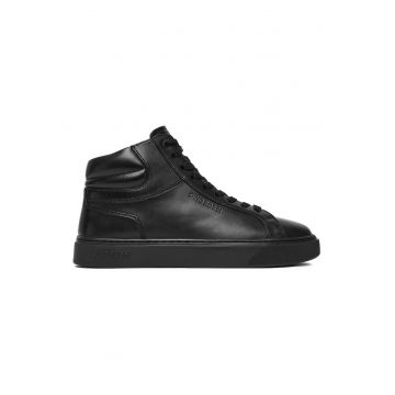 Pantofi barbati -  piele naturala - negru -