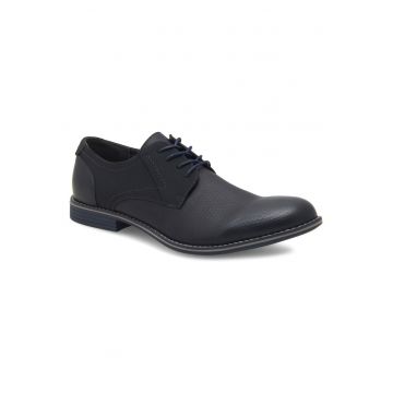 Pantofi barbati -  sintetic - albastru -