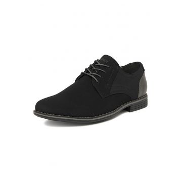 Pantofi barbati -  textil - negru -