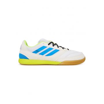 Pantofi de fotbal barbati  piele naturala - alb