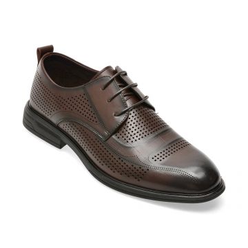 Pantofi eleganti BITE THE BULLET maro, 25C2118, din piele naturala