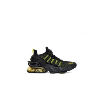Pantofi sport barbati -  alergare - negru - textil
