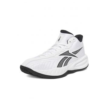 Pantofi sport barbati -  baschet - alb - textil